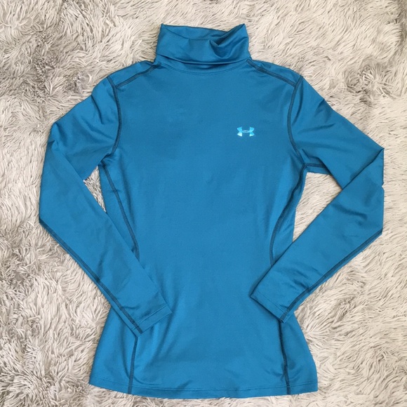Under Armour Tops - Under Armour Fitted Turtleneck Coldgear Small S